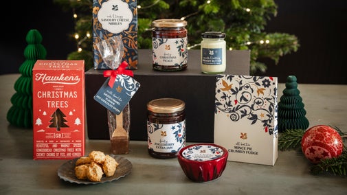 A selection of Christmas food and drink goodies